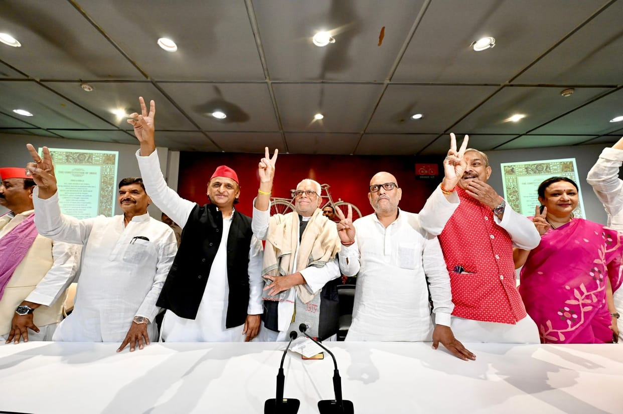 UP: Vice Presidential candidate Reddy said- even those parties which are not in India alliance should help me