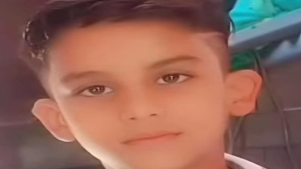 11 year old child died due to electric shock