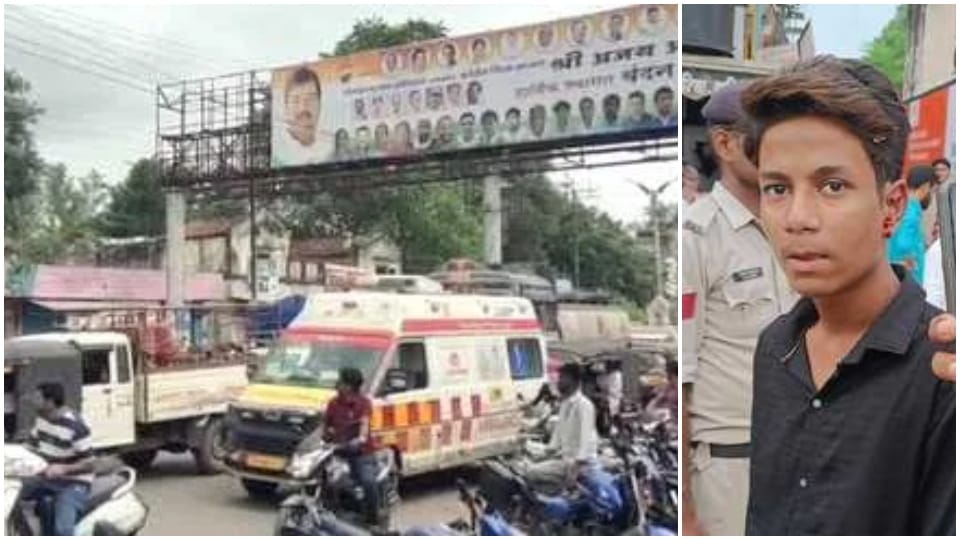 Congress's show of strength in Shahdol, ambulance stuck in traffic jam