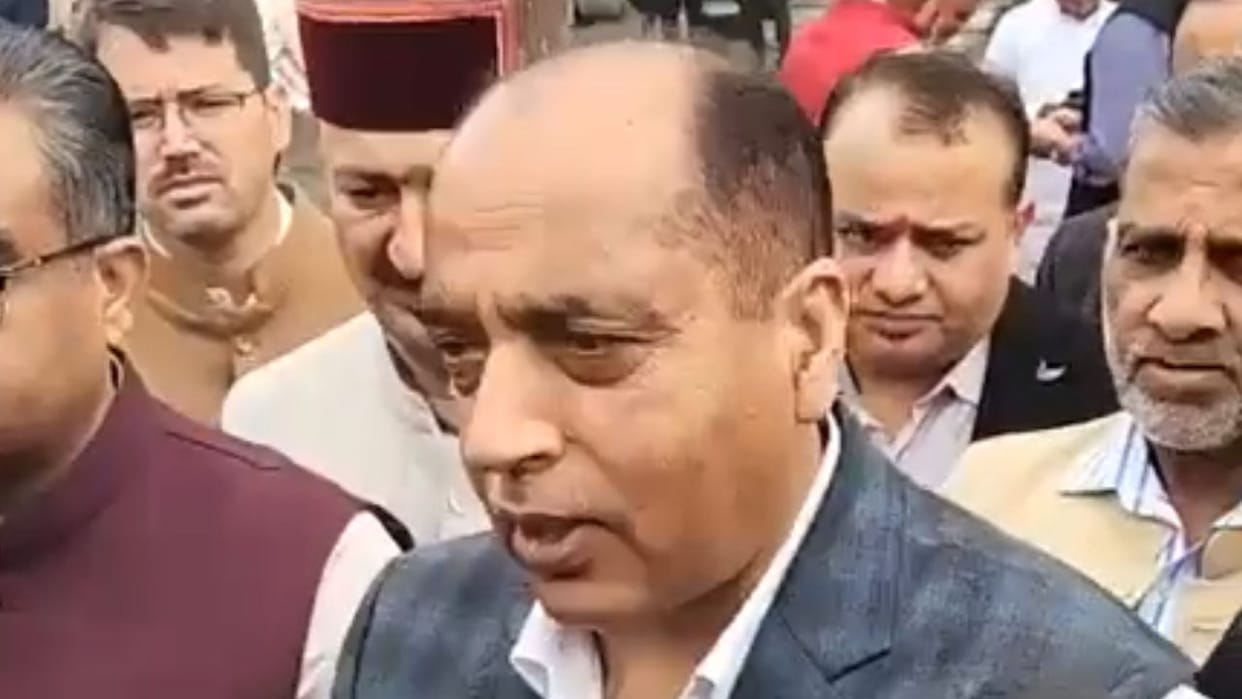 Jairam Thakur said BJP government created an environment for investment Congress destroyed it