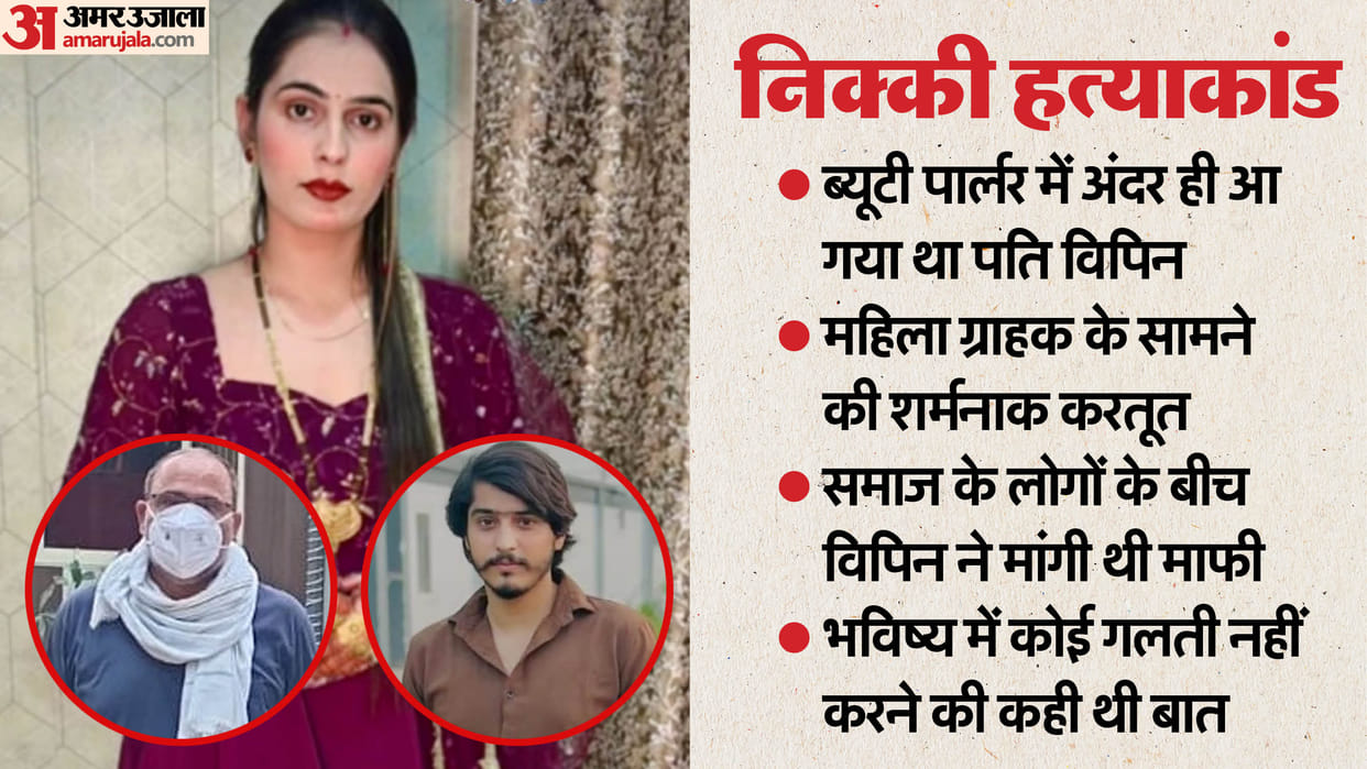 Nikki Murder Case both sisters sent to their in-laws house After Vipin and his father apologized in Panchayat