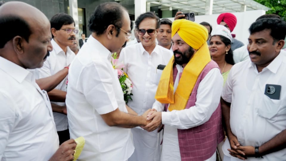 Punjab CM Bhagwant Mann in Tamil Nadu chief guest in Chief Minister Breakfast Scheme program