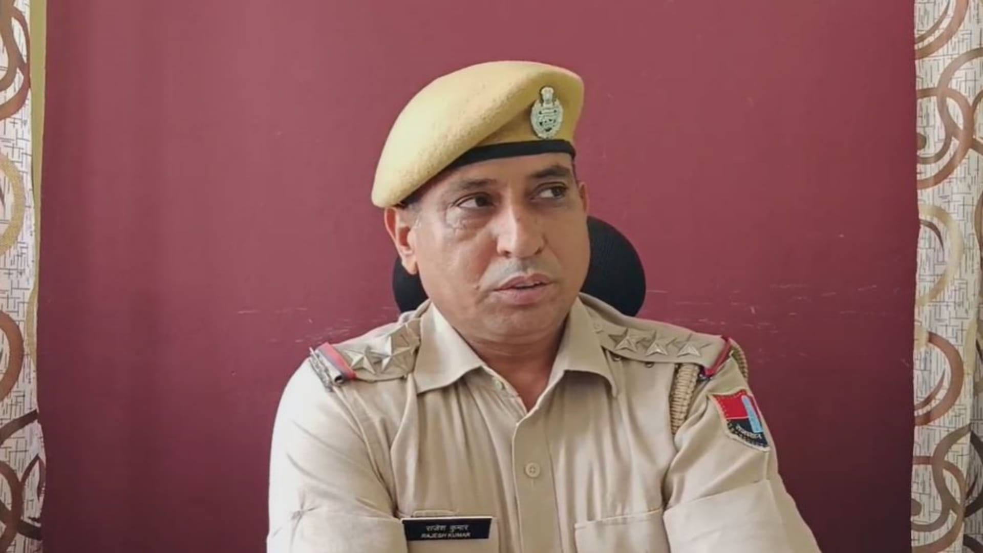 मामले की जानकारी देते सदर थाना अधिकारी