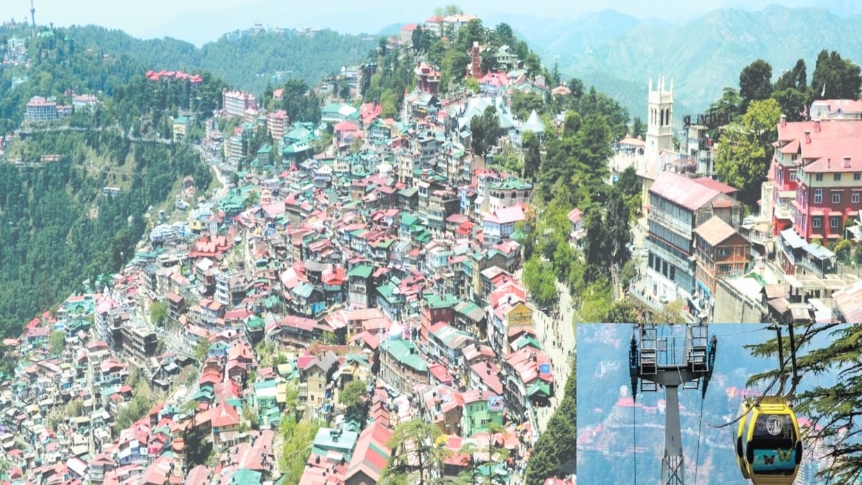 No jams, no sharp turns, now tourists will reach Shimla directly from Parwanoo via ropeway, the journey will a