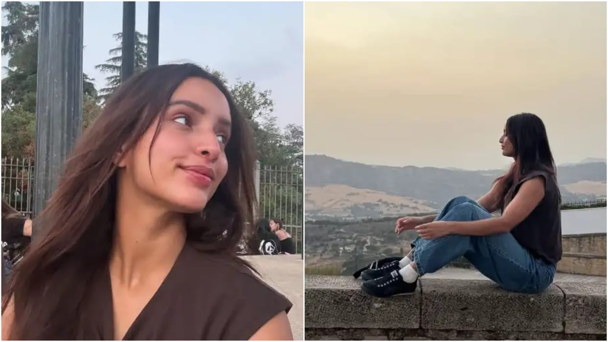 triptii dimri shoots romeo in spain rumoured beau sam merchant joins romantic getaway