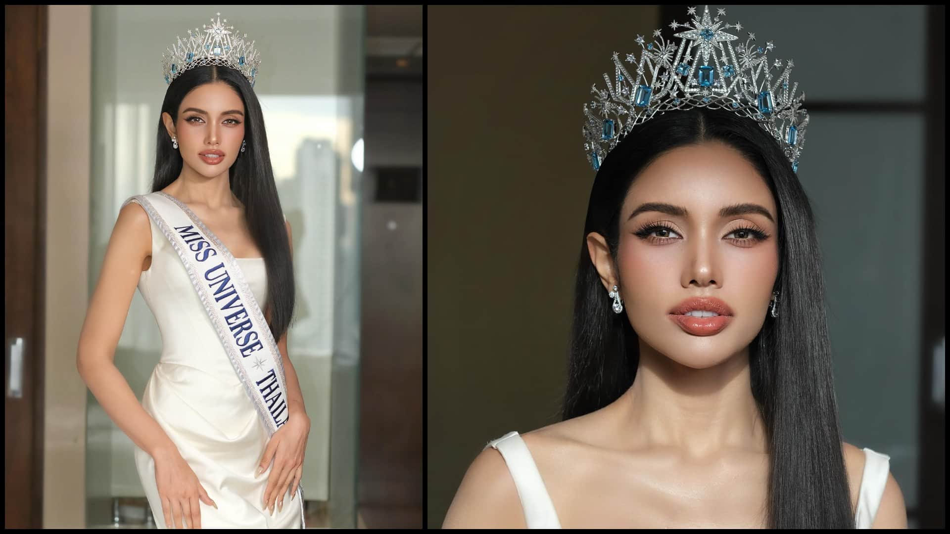 Miss Universe Thailand 2025 Winner Veena Praveenar Singh First Thai Indian Beauty Queen Biogrpahy in hindi