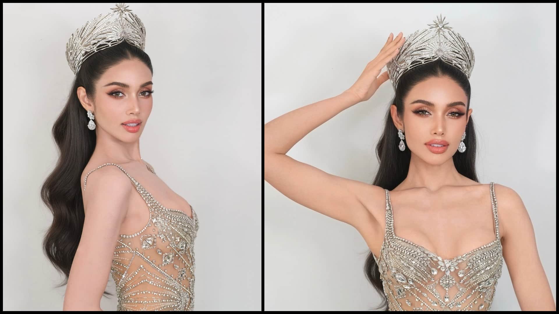 Miss Universe Thailand 2025 Winner Veena Praveenar Singh First Thai Indian Beauty Queen Biogrpahy in hindi