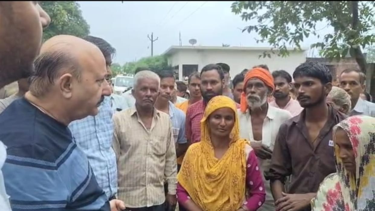 matter of demolition of Dalit huts gained momentum in lakhimpur kheri