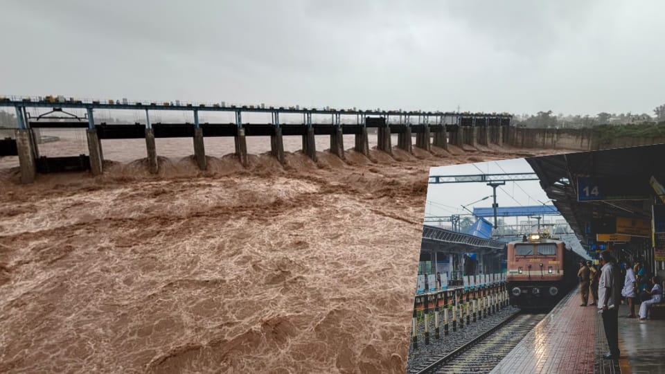 भारी बारिश और बाढ़ से जम्मू रेल मार्ग ठप