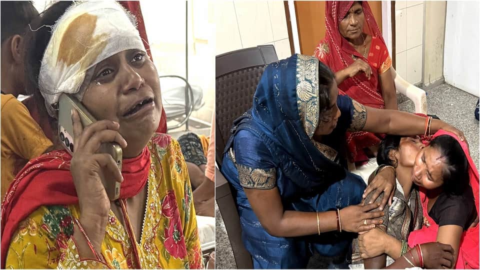 Eleven killed in Collision between tractor trolley and container Bulandshahr road accident