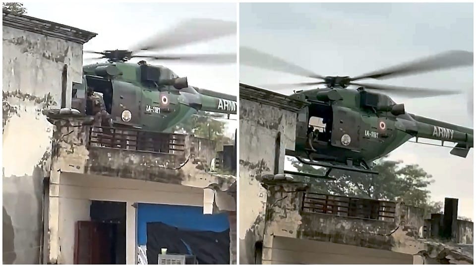 Salute to courage of army Civilians and CRPF personnel rescued from half-collapsed building in Pathankot