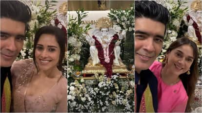 Ganesh Chaturthi 2025: Aditi Rao to ananya pandey Vijay Varma celebs arrive at Manish Malhotra house for puja