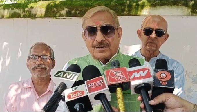 MP Pramod Tiwari said, Congress was in favor of building Ram temple, it was possible because of Supreme Court