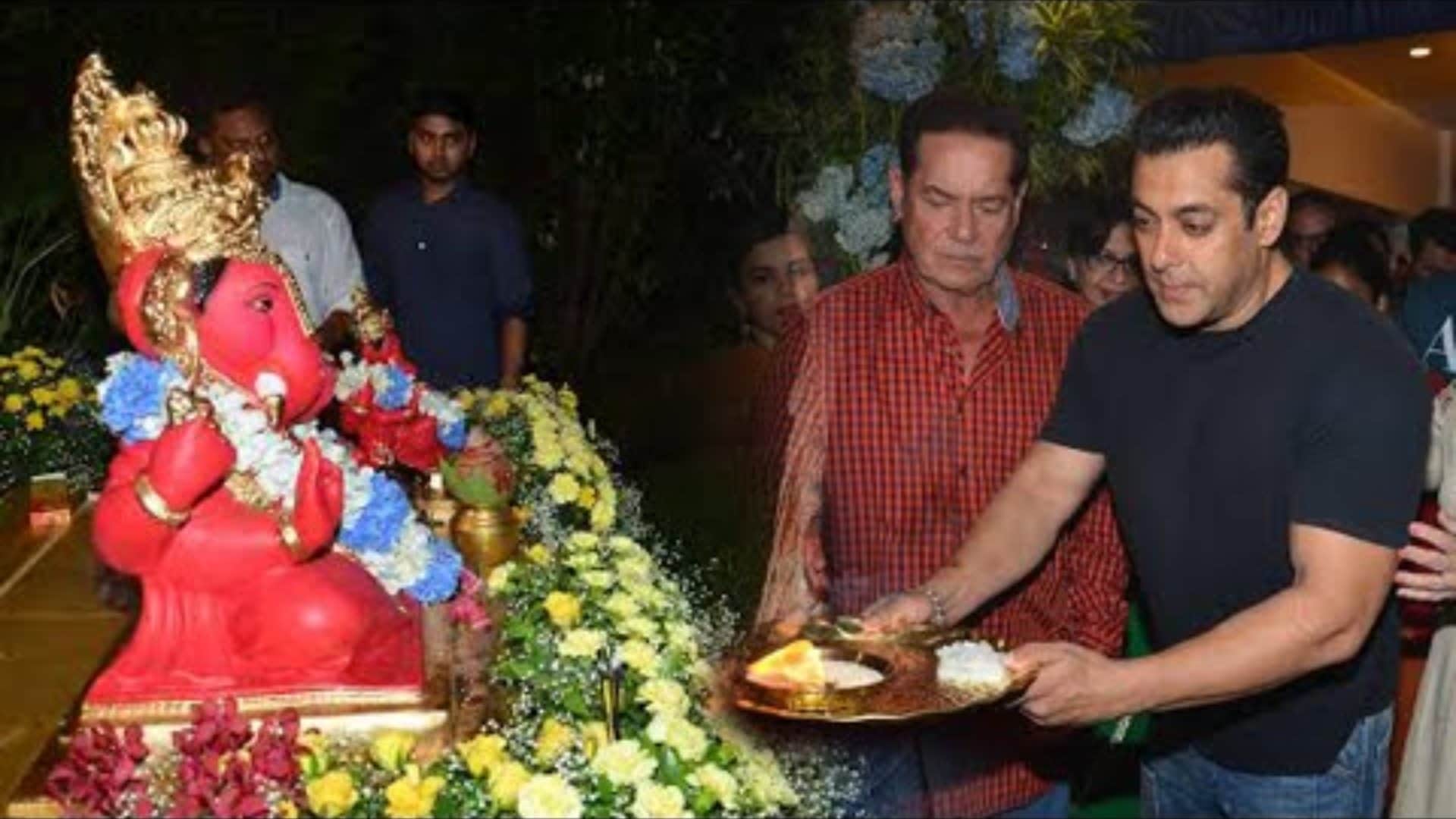 Ganesh Chaturthi 2025Bollywood Celebs Who Celebrate Ganpati Puja Salman Khan Ananya Pandey Sara Ali Khan