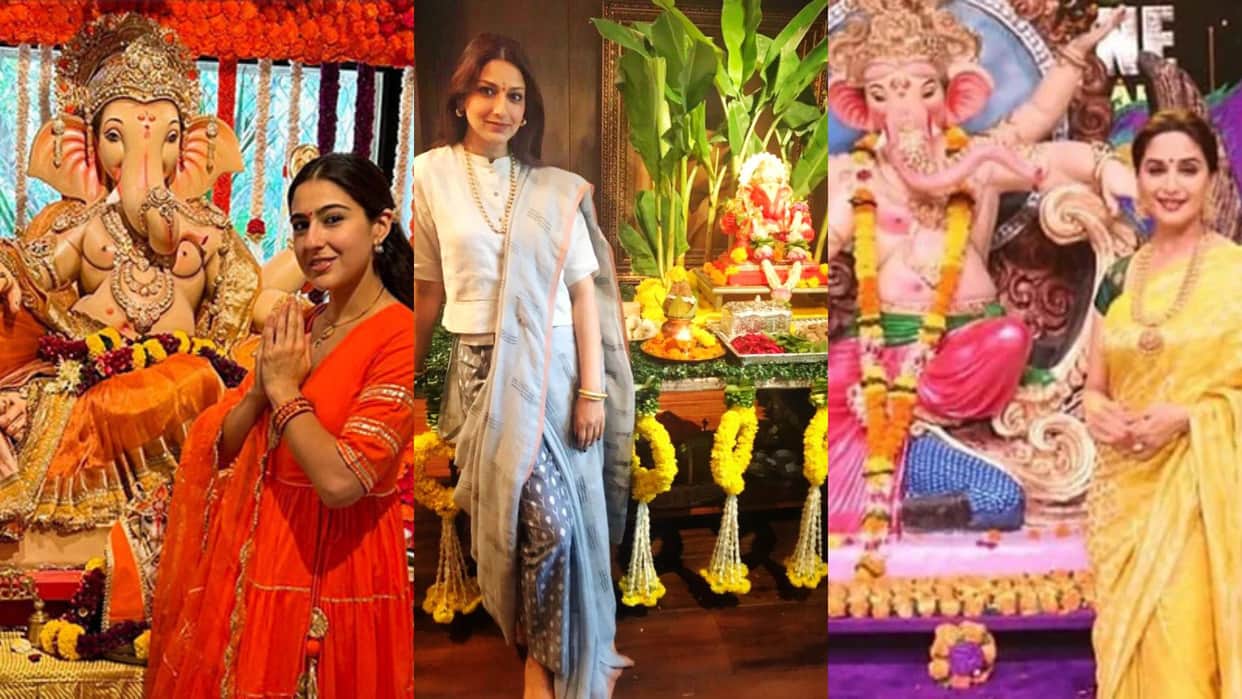 Ganesh Chaturthi 2025Bollywood Celebs Who Celebrate Ganpati Puja Salman Khan Ananya Pandey Sara Ali Khan