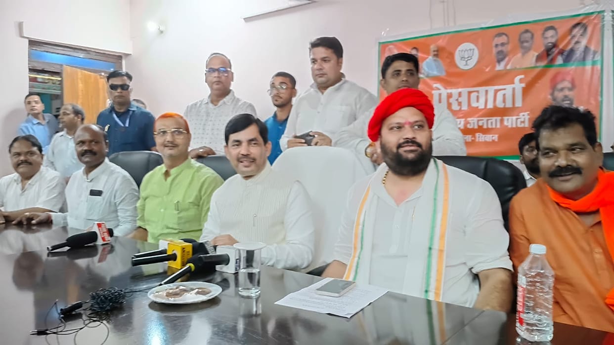 Bihar Election 2025: BJP leader Shahnawaz Hussain said in Siwan that only NDA government will be formed in Bih