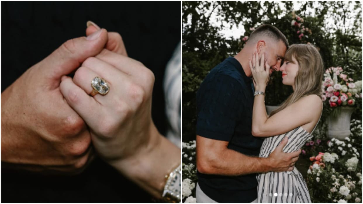 taylor swift travis kelce engagement net worth in rupees know about power couple