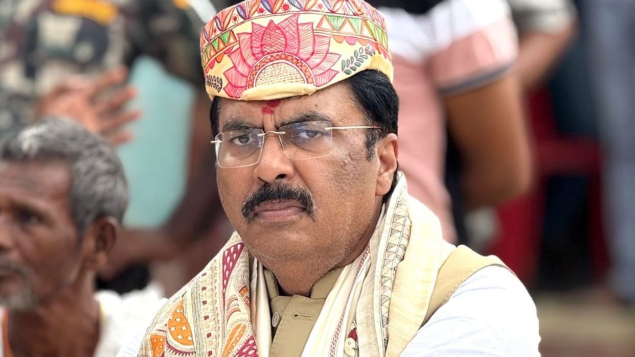 Bihar: Revenue and Land Reforms Minister Sanjay Saraogi targeted Rahul Gandhi pm modi abused by congress party