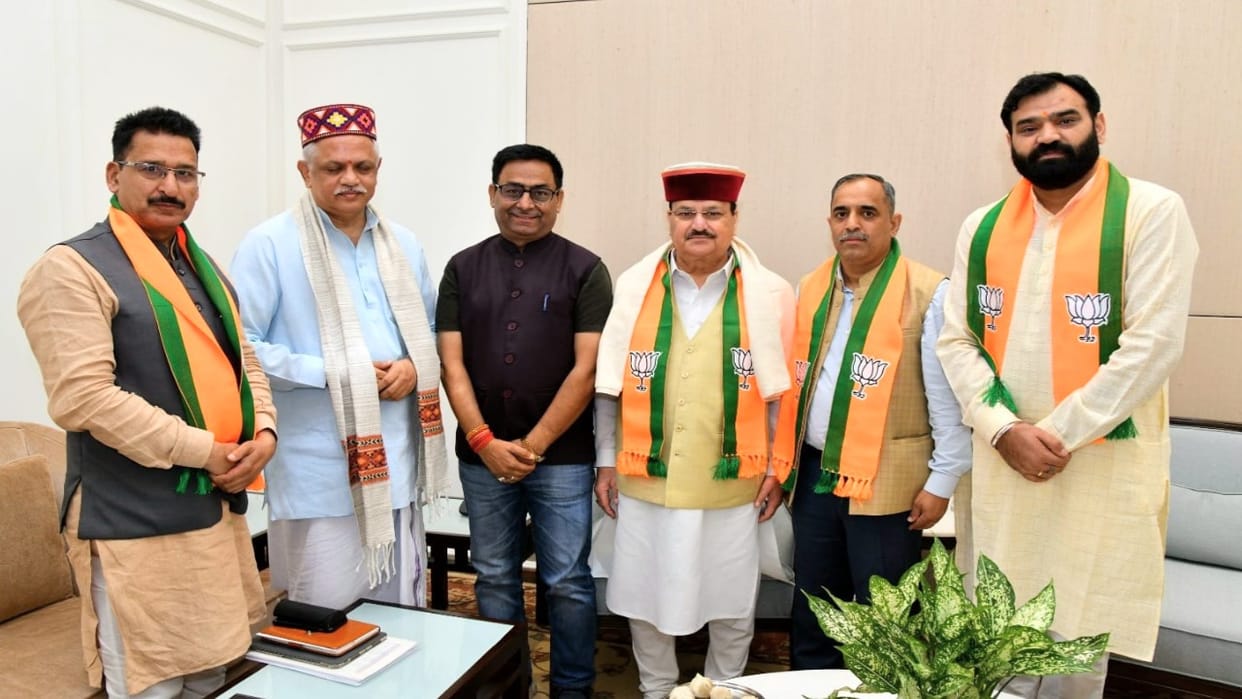 State officials met BJP President JP Nadda, organizational issues were discussed'