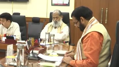 Haryana Cabinet meeting under chairmanship of CM Naib Singh Saini