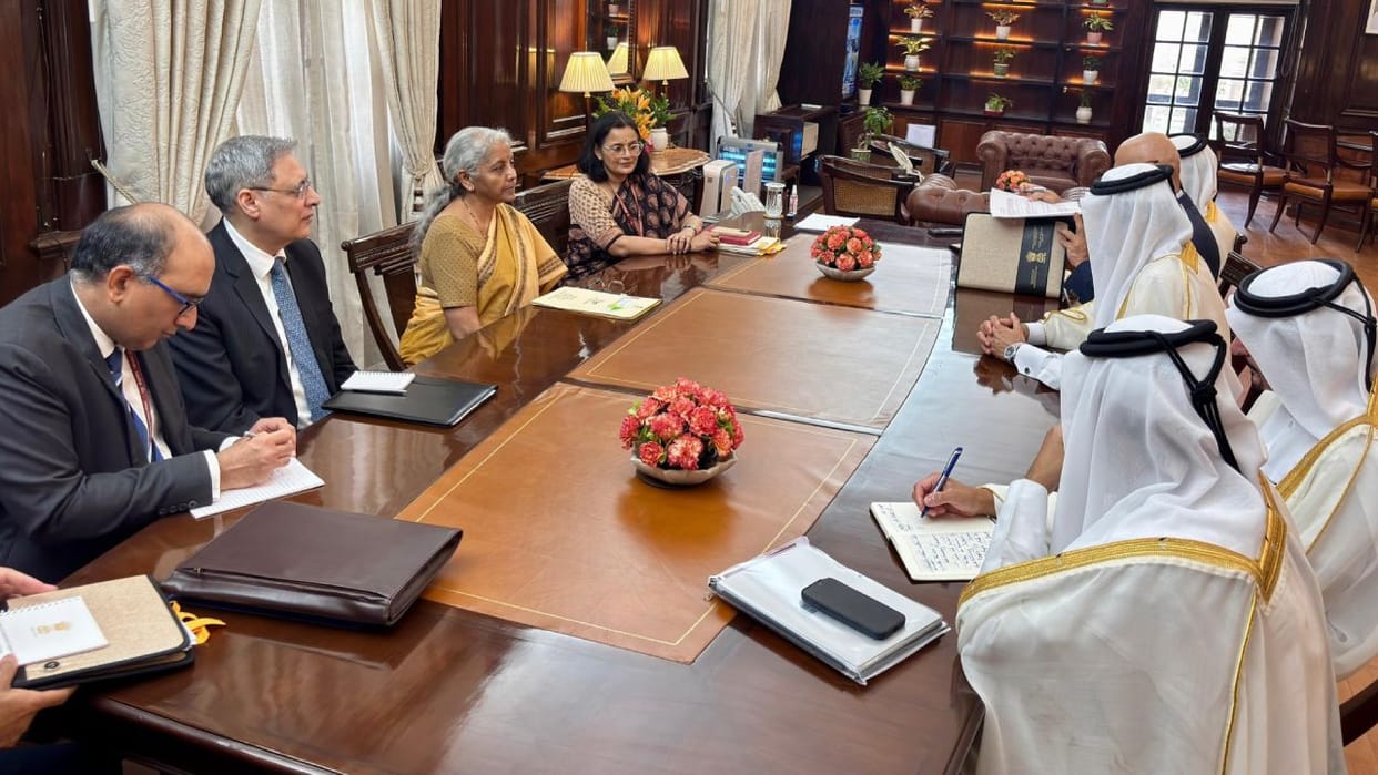 Finance Minister Sitharaman met Qatar's Minister of Foreign Trade Affairs, discussed business and investment