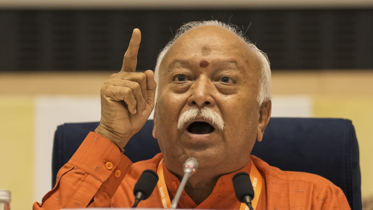 RSS Chief Mohan Bhagwat says never said someone else should retire when they turn 75