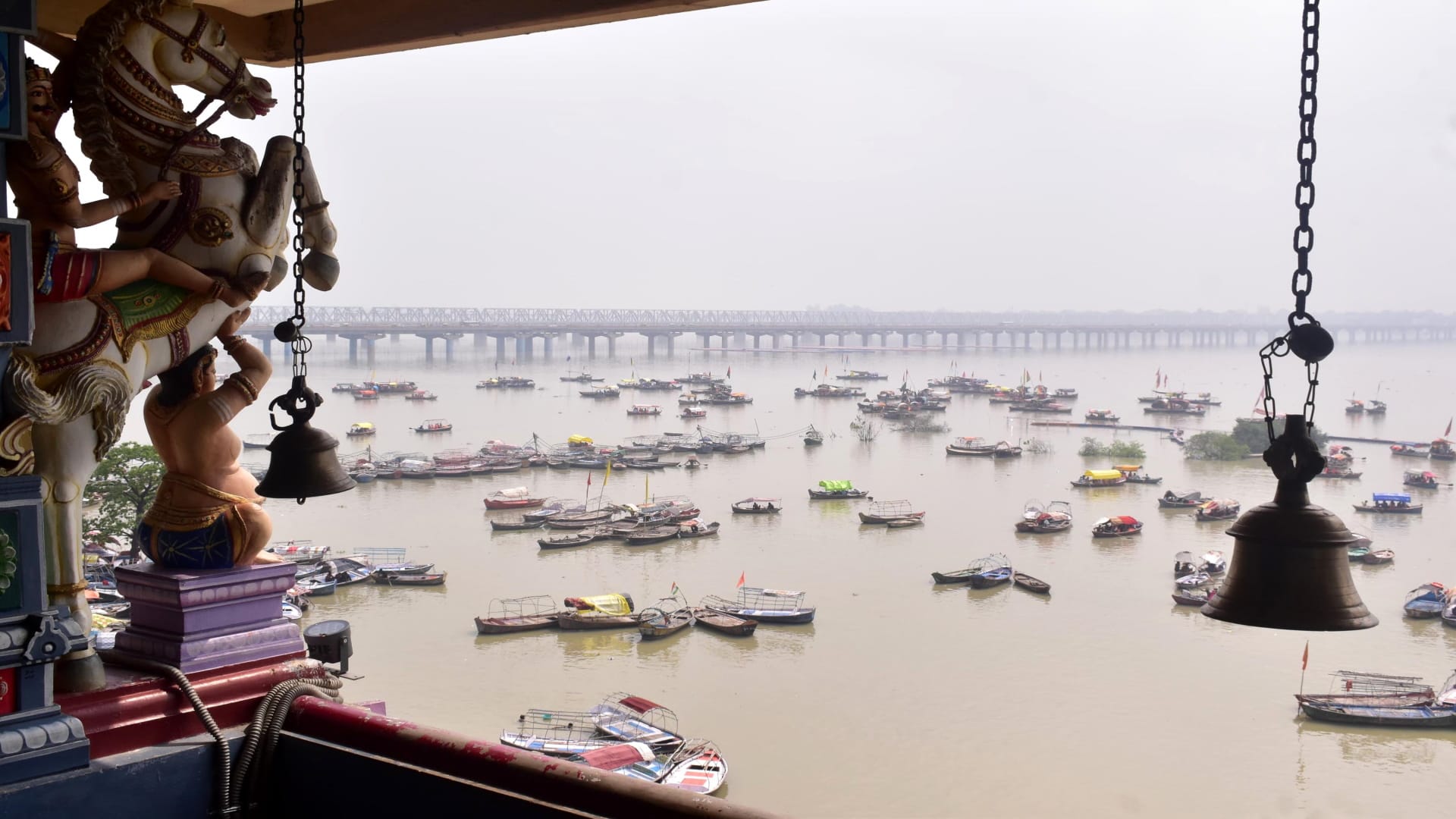 Prayagraj Flood Ganga-Yamuna water level started rising again, district administration on alert