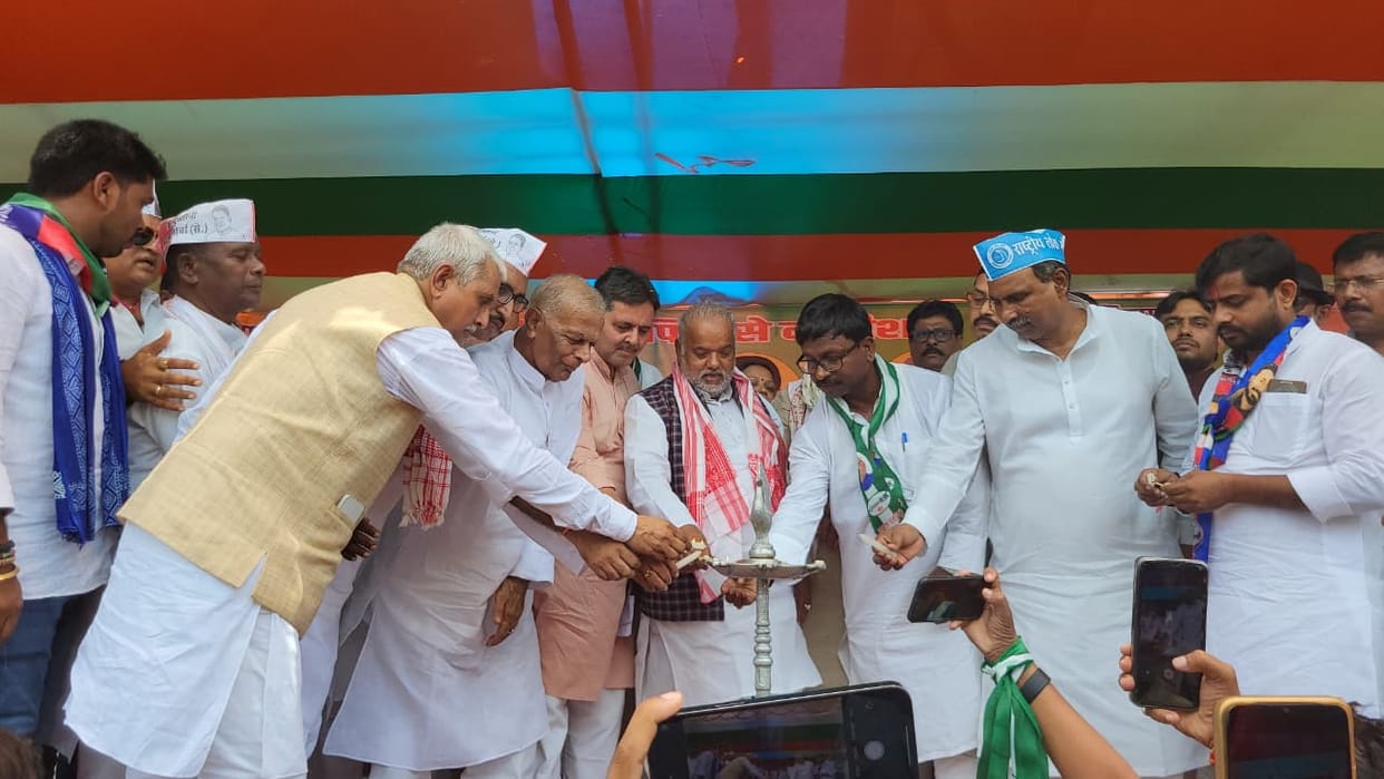 Bihar Election: NDA show of strength in Beldaur, Minister Shravan Kumar said- Nitish will be CM again in 2025