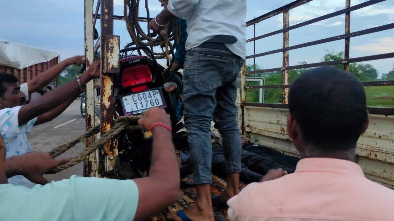 धमतरी में हादसा