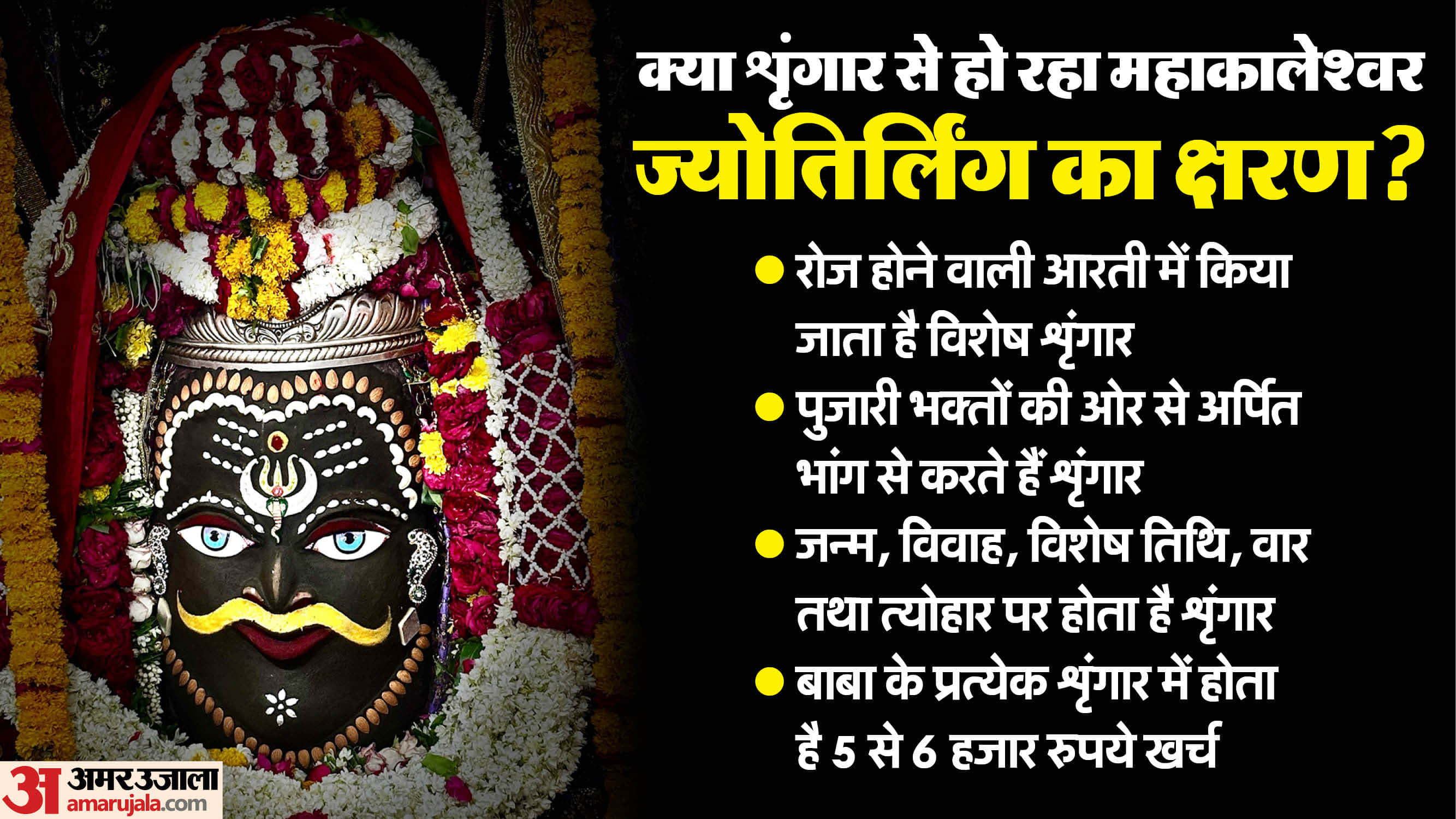 Ujjain Mahakal New Rule Limits Use of Bhang in Lord Mahakal’s Shringar MP News in Hindi