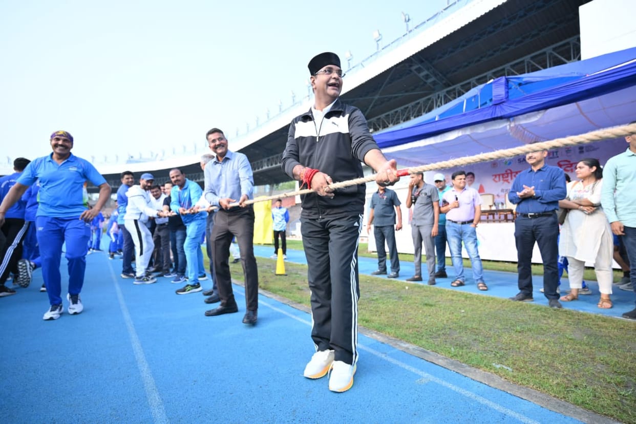 Bhopal: Sports festival inaugurated in Bhopal, Minister Sarang also seen in the field, sports competitions wil