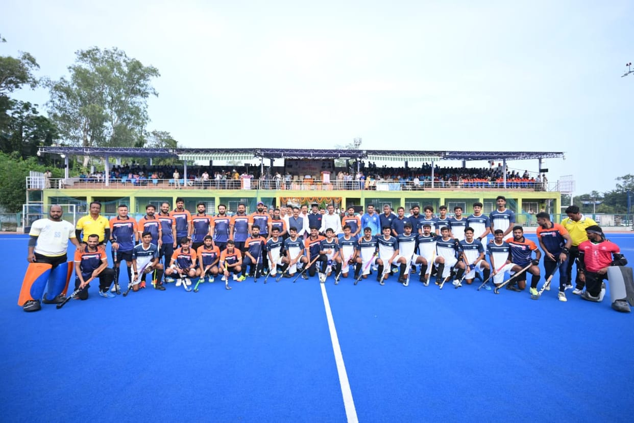National Sports Day: Hockey Academy defeated West Central Railway 3-2, CM said- Sports are developing continuo