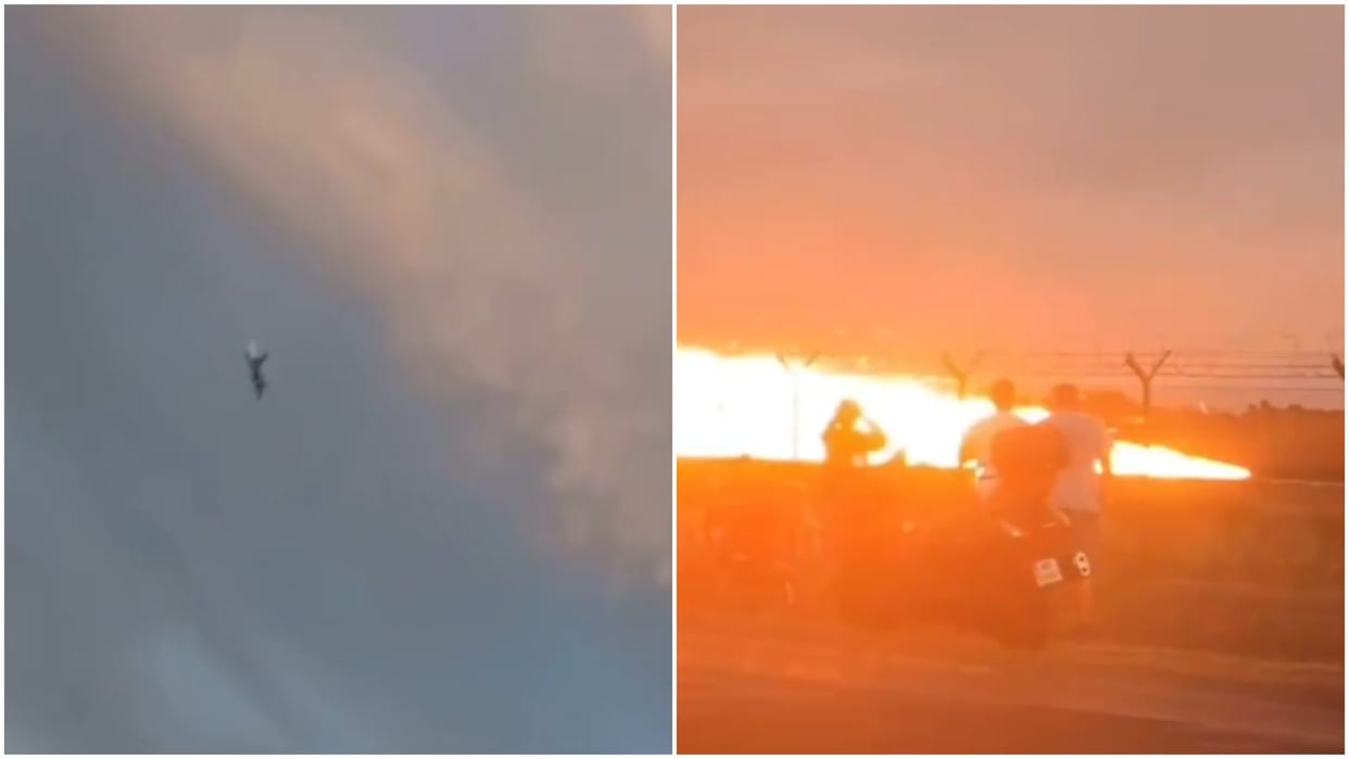 On Camera, Polish F-16 Crashes During Airshow Rehearsal, Pilot Dead Know all about it