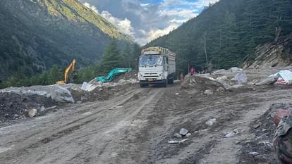 Uttarkashi: Gangotri Highway opened 25 days after Dharali disaster, road was hit by lake and debris in Harshil