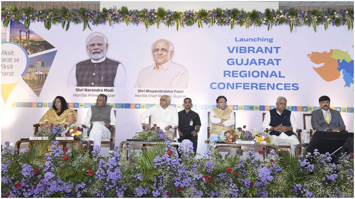 Vibrant Gujarat Regional Conference launched; Chief Minister Bhupendra Patel inaugurated it