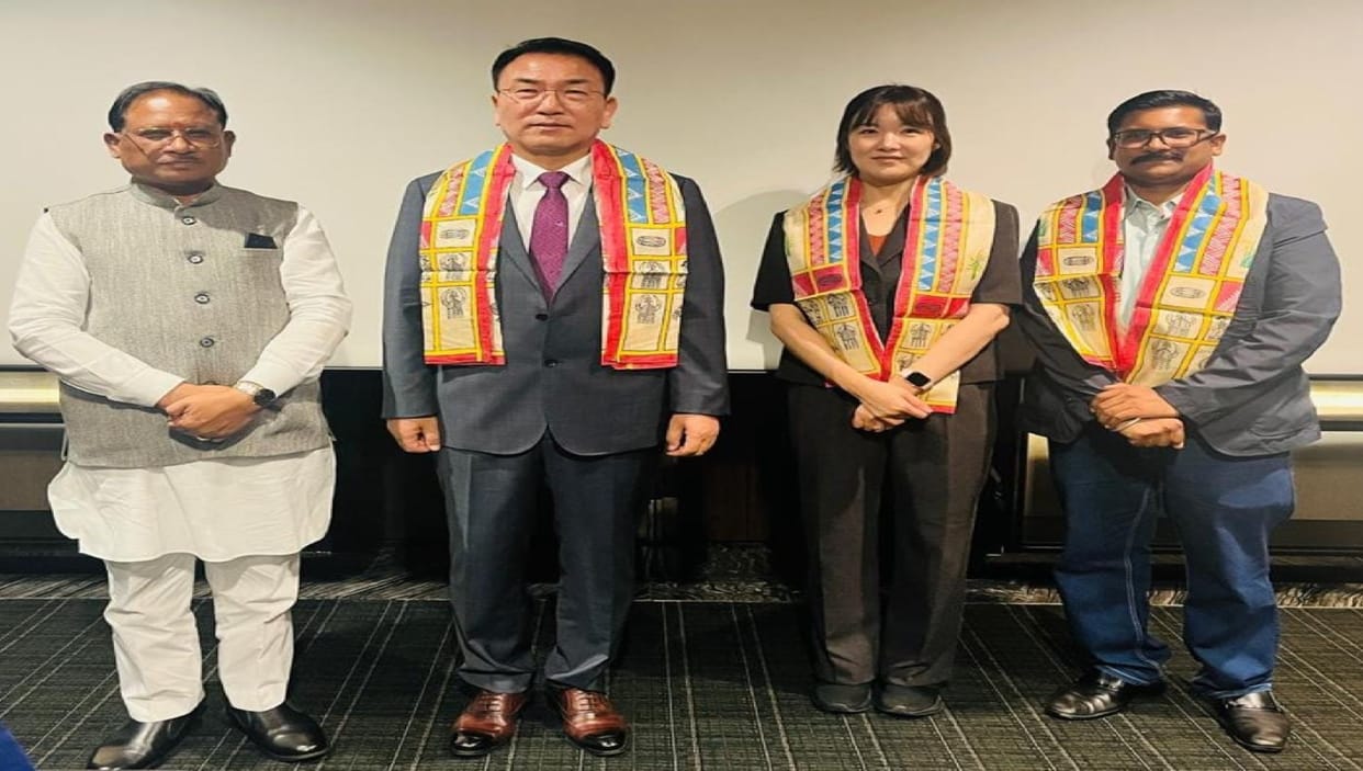 CM Vishnudeo Sai visit to South Korea: Modern Tech Corp. and UNECORAIL invited to invest in Chhattisgarh