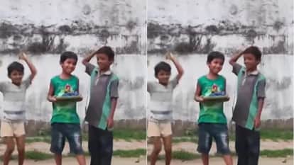 लड़कों ने सादगी से मनाया बप्पा के आगमन का जश्न