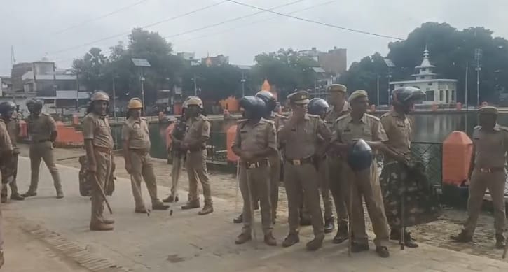 Administration alert on Deoria Manokamna Hanuman Temple land dispute