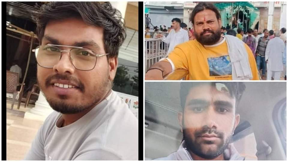 Three friends died after car fell into drain in Faridabad