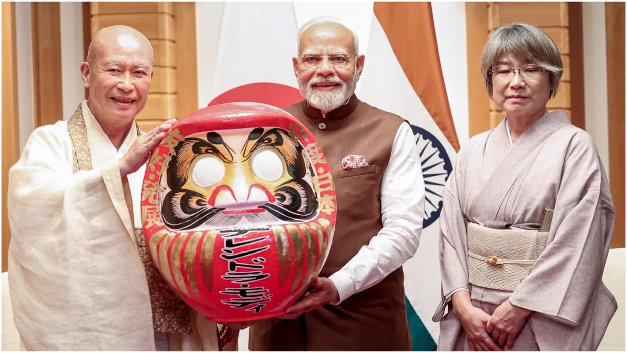 Daruma doll gifted to PM Narendra Modi in Japan, know what is the specialty of this gift