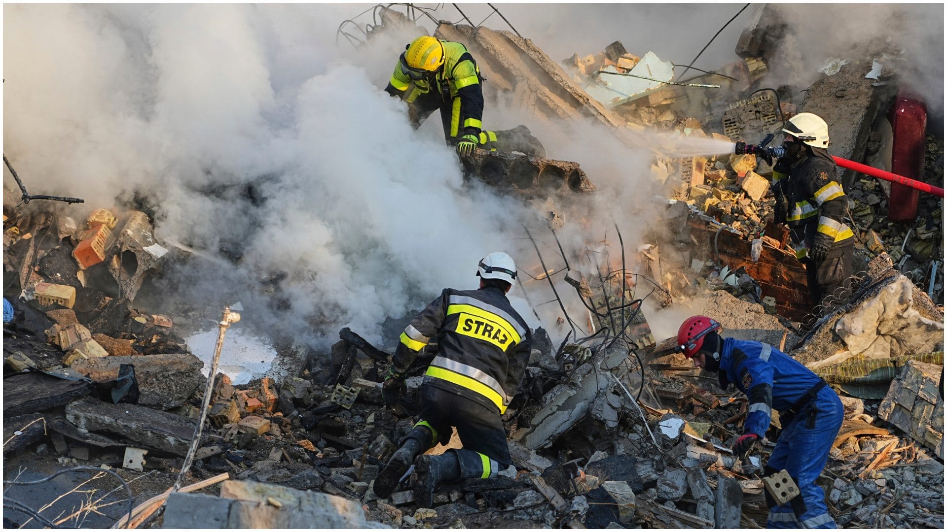 Russia fired 31 missiles 598 drones on Ukraine Ukrainian naval ship sank EU building suffered heavy damage