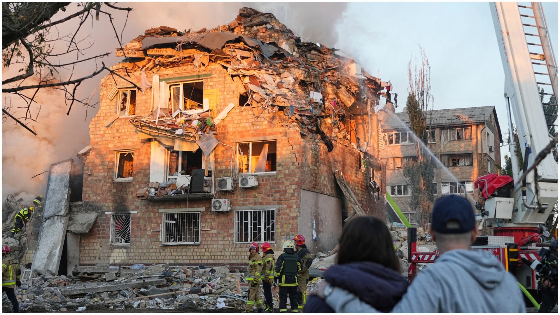 Russia fired 31 missiles 598 drones on Ukraine Ukrainian naval ship sank EU building suffered heavy damage