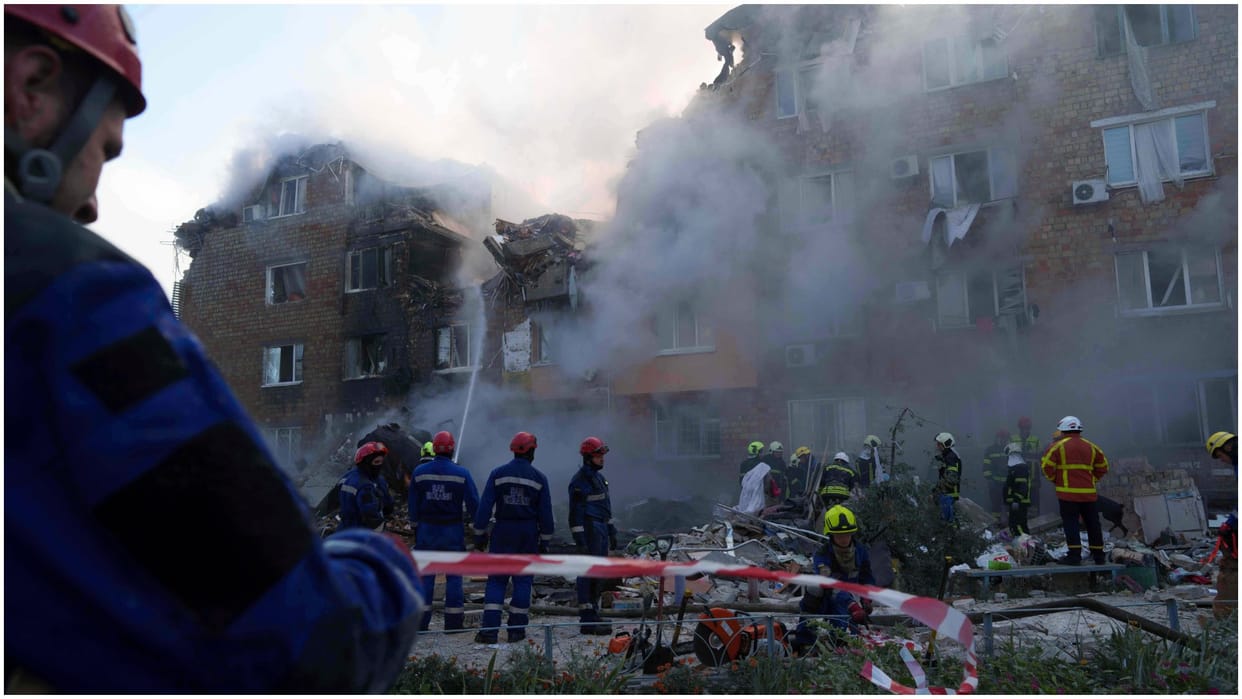 Russia wreaks havoc in Ukraine many killing in overnight bombing devastating residential areas