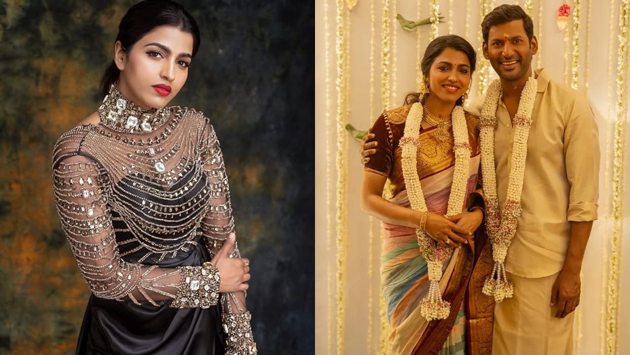 Who is Tamil actor Vishal Fiancee Sai Dhanshika