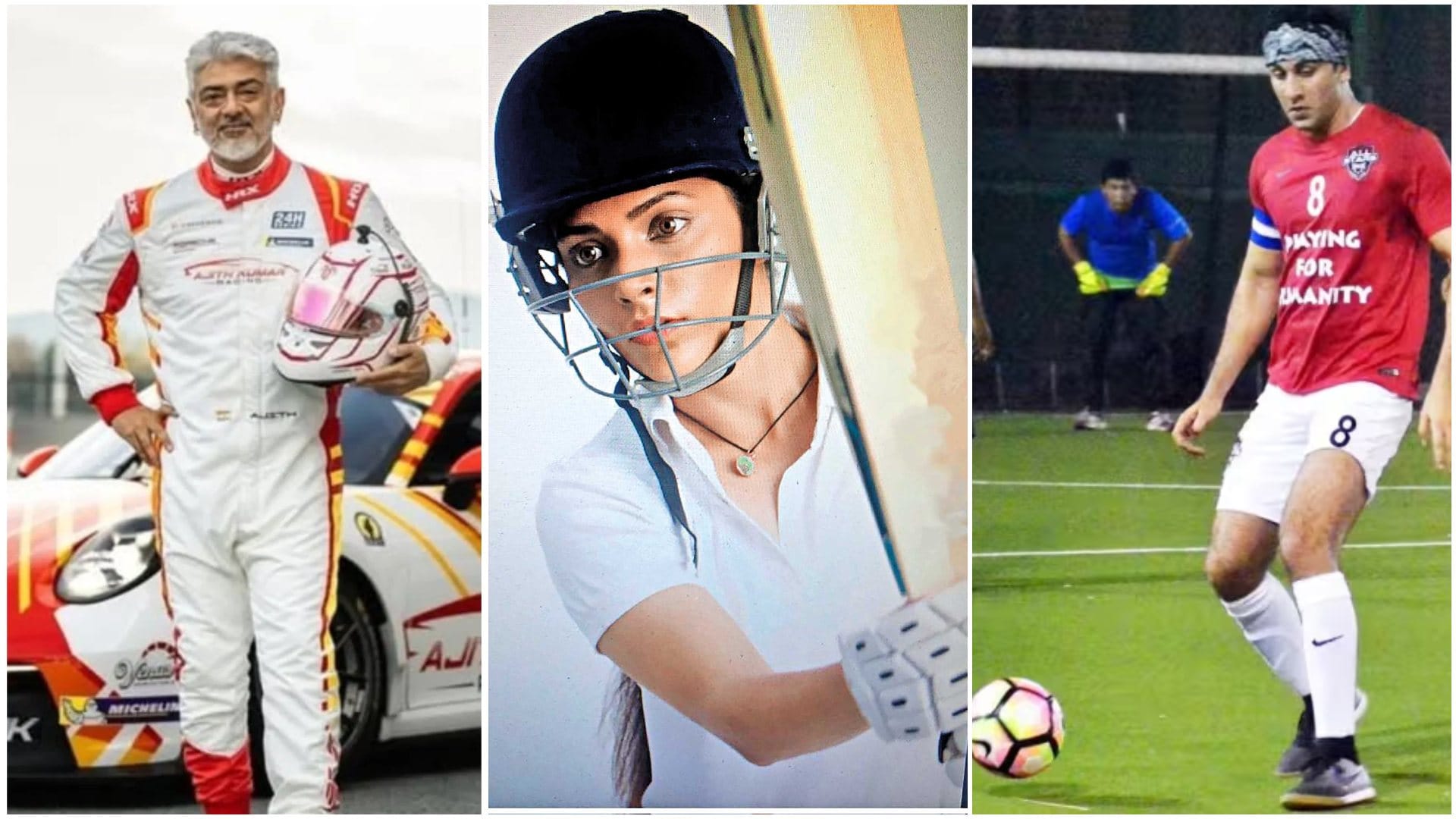 National Sports Day 2025 Bollywood Stars Who Shine as Sports Personalities John Abraham Ranbir Deepika