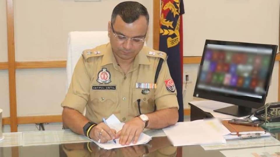 मुरादाबाद एसएसपी सतपाल अंतिल