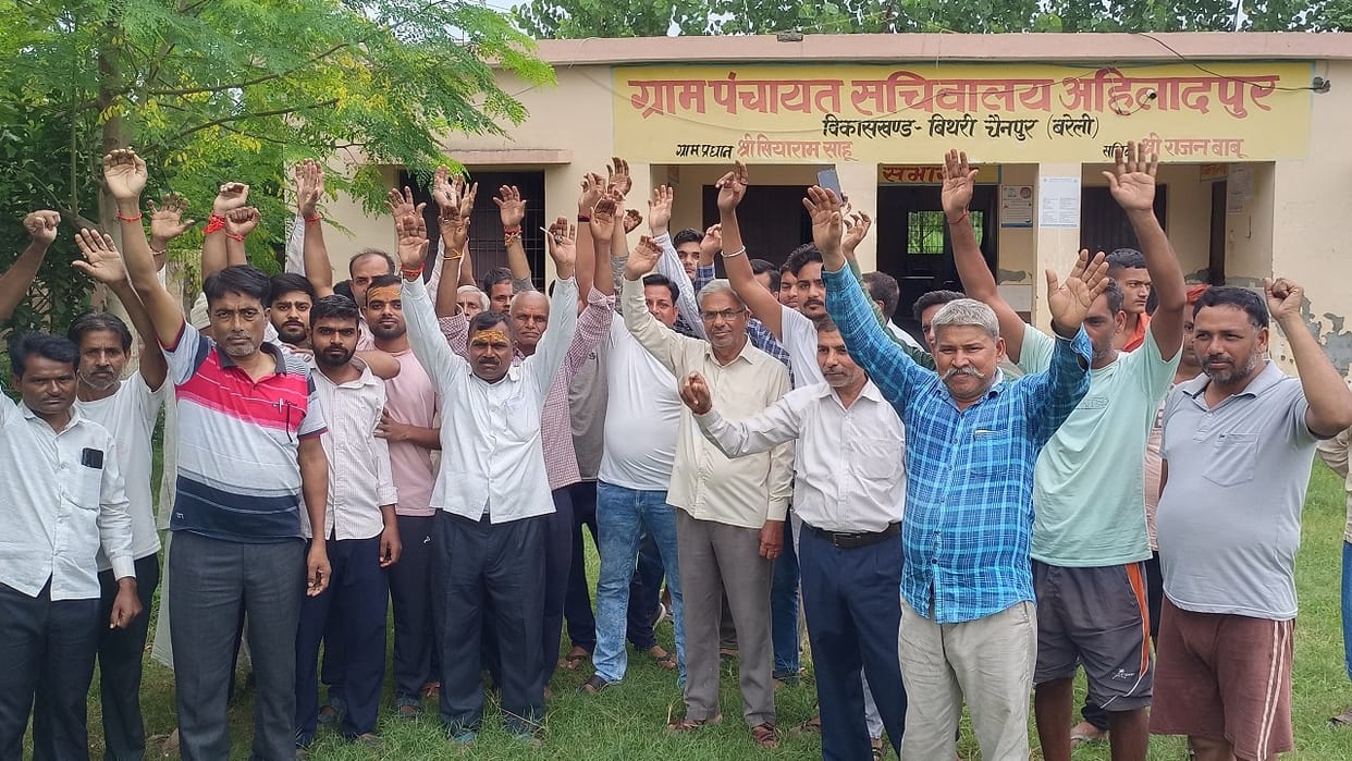 farmers alleges BDA is forcibly taking away farmland for new township in Bareilly