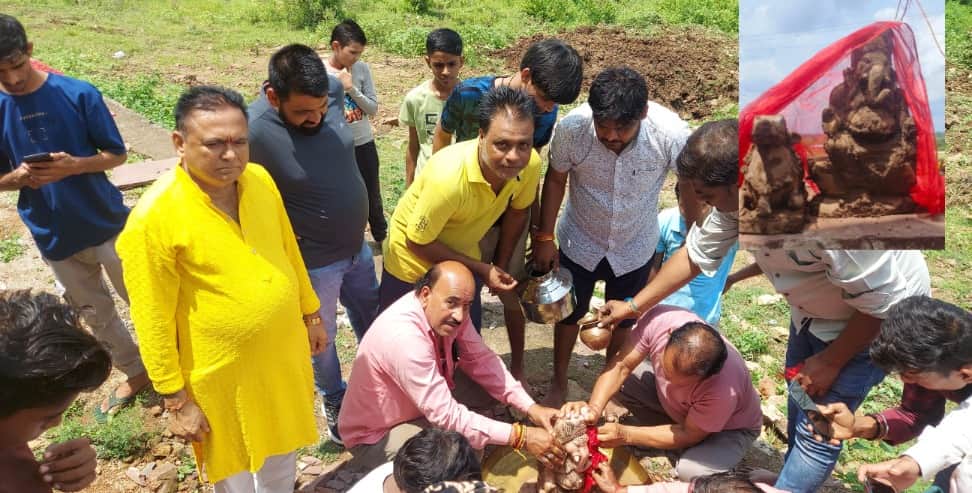 Ganesh Chaturthi Special 2025 Ganesha idol found during excavation in Patharia assembly constituency of Damoh