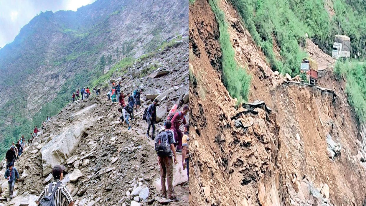 HP Disaster: rain Devastation everywhere from Dal Lake to Bharmour; temporary shops washed away, in many place