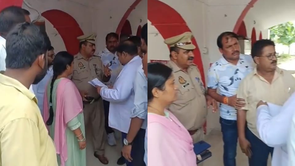Fight between CMS and Medical Officer in Basti District Women Hospital
